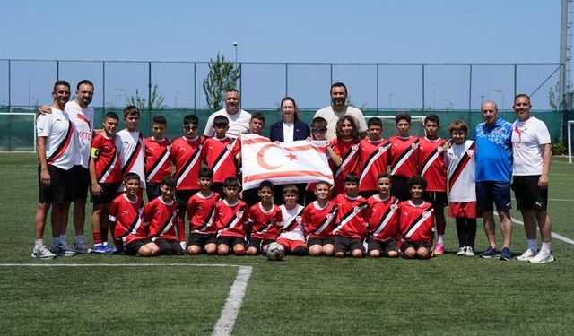 KKTC U12 Milli Takımı Trabzon'u namağlup tamamladı