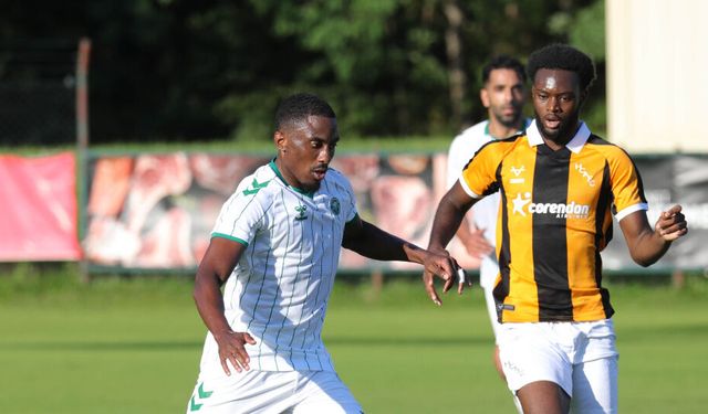 Konyaspor, hazırlık maçında Hull City'ye 3-0 mağlup oldu
