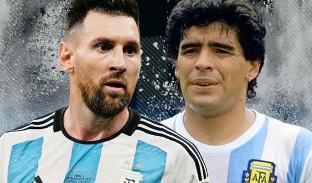 Messi, Maradona'nın rekorunu kırdı!