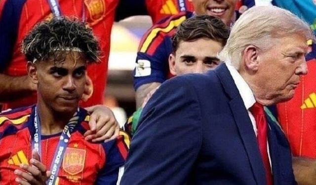 Yamal'ın Trump'a bakışı gündem oldu
