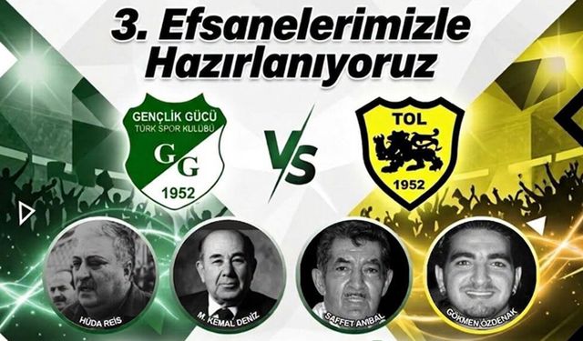 Gençlik Gücü ile Türk Ocağı, efsaneler için sahaya çıkıyor