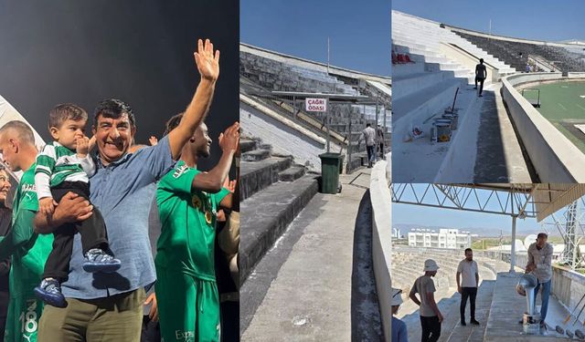Mazhar İkbal'den Atatürk Stadı'na bakım