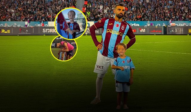 Salah'ın minik hayranı Isaac, Trabzon'da yıldız futbolcuyla buluştu