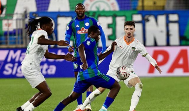Alanyaspor, Rize’de kazandı! Puanını 7’ye yükseltti
