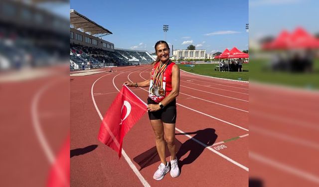 Ayten Benli’den Romanya’da 7 madalya ve Türkiye rekoru