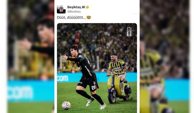 Beşiktaş'tan derbi sonrası Archie Brown göndermesi
