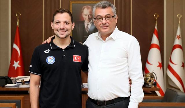 Erhürman’dan milli yüzücü Doğukan Ulaç’a destek mesajı
