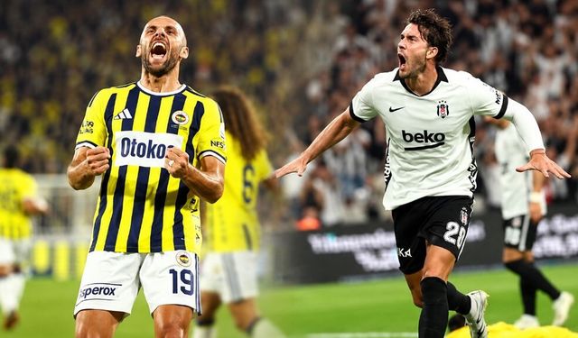 Fenerbahçe-Beşiktaş derbisinde gözler yıldız golcülerde