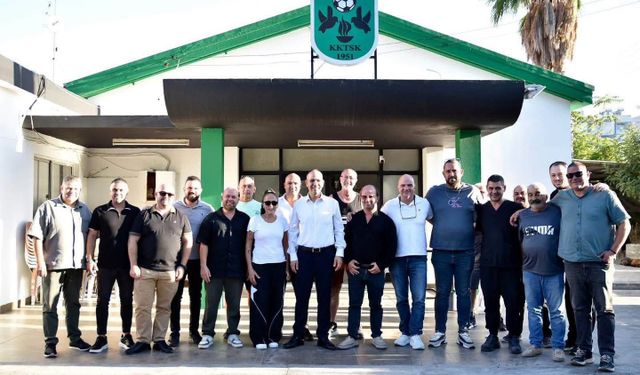 Harmancı'dan Küçük Kaymaklı'ya ziyaret