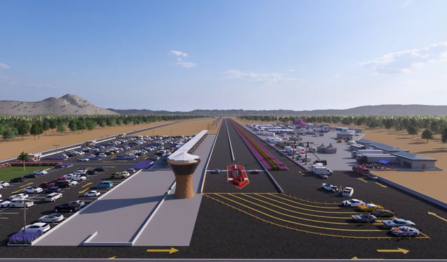 Heyecan Park drag pistinde asfalt ihalesi için imzalar atıldı