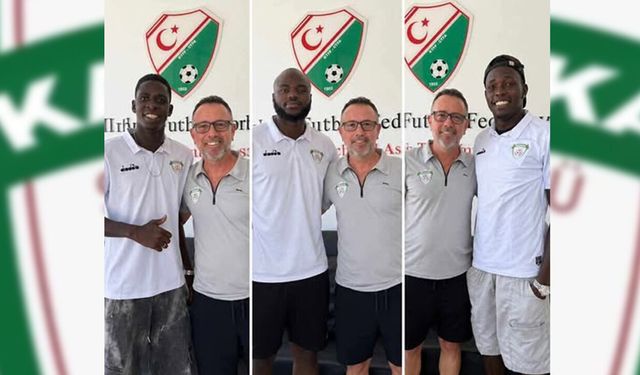 Karşıyaka kadrosunu üç yabancı futbolcuyla güçlendirdi