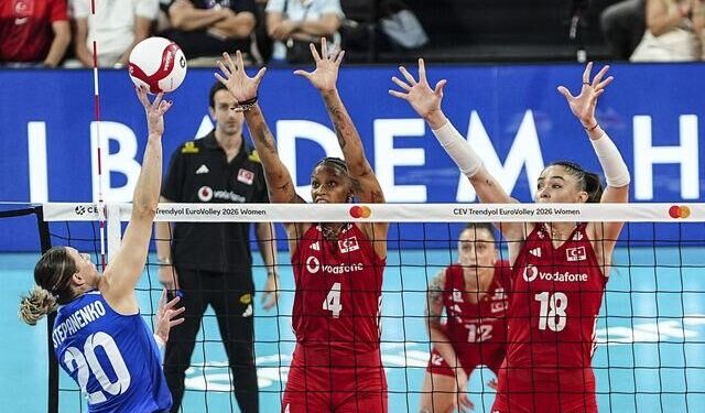 Sultanlar set vermedi, Almanya ile çeyrek finalde eşleşti