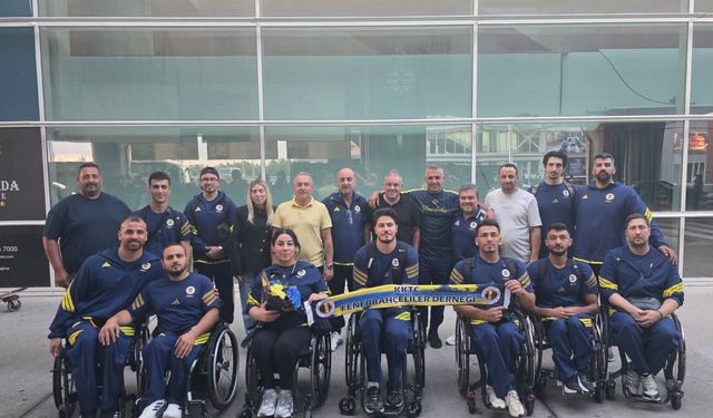 Fenerbahçe’nin tekerlekli sandalye basketbol takımı KKTC’de