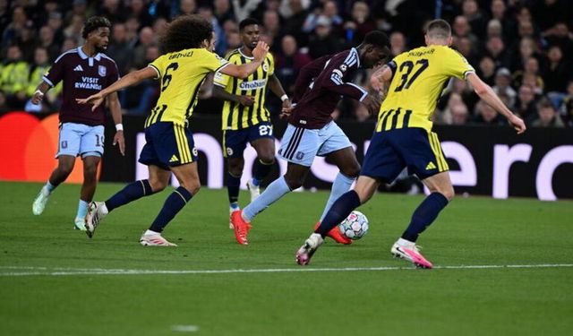 Fenerbahçe'ye Villa Park'ta ağır mağlubiyet: 6-0