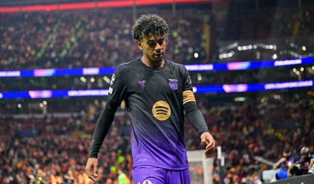 Galatasaray-Barcelona maçının oyuncusu Lamine Yamal oldu!