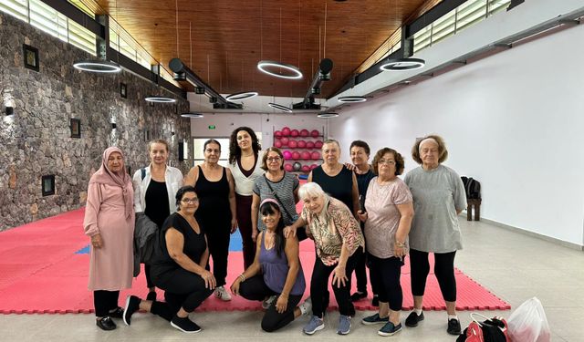 İskele’de 65 yaş üstüne ücretsiz pilates dersleri başladı