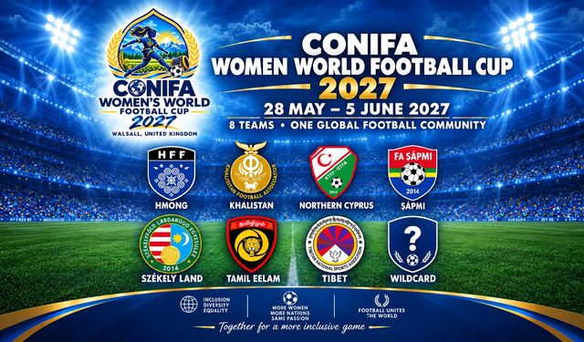 KKTC Kadın Milli Takımı CONIFA Dünya Kupası'na katılıyor