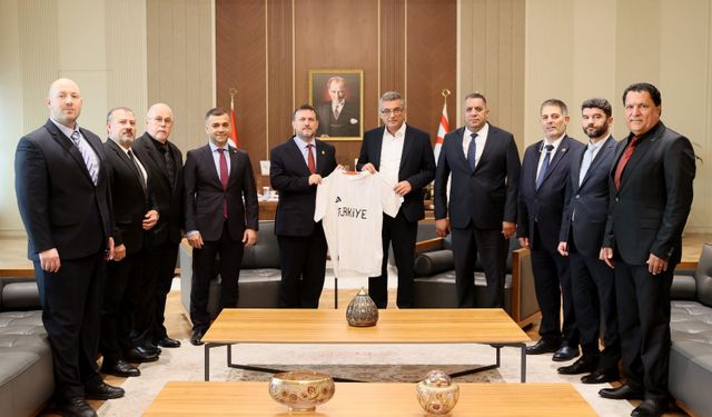 KKTC MOK ile TMOK’tan ortak spor projeleri için iş birliği