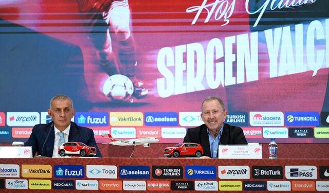 Sergen Yalçın imzayı attı: “Artık halkın teknik direktörüyüm”