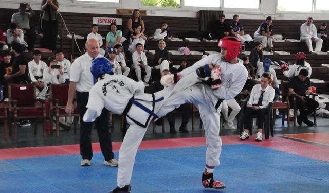 Taekwondo şampiyonalarında ikinci gün tamamlandı