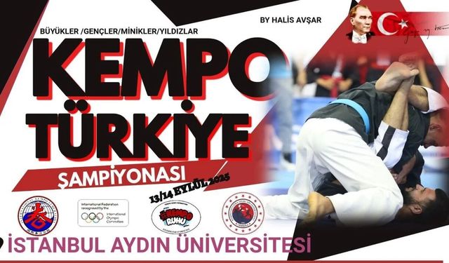 2025 Kempo Türkiye Şampiyonasına katılım sağlanıyor