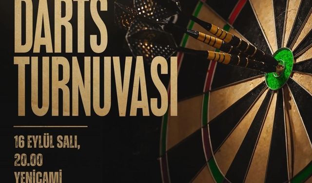Başkent Darts Turnuvası 16 Eylül’de
