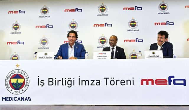 Fenerbahçe, kadın voleybolda Mefa Grup ile sponsorluk anlaşması imzaladı