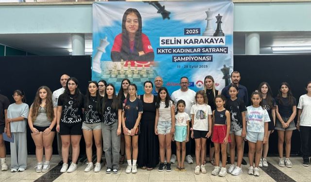 Selin Karakaya Kadınlar Satranç Şampiyonası başladı