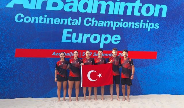 Türkiye Air Badminton Milli Takımı, erkekler kategorisinde çeyrek finale yükseldi