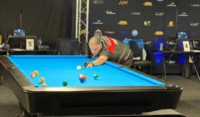 Avrupa Bilardo Şampiyonasında KKTC Milli Takımı Çeyrek Finalde
