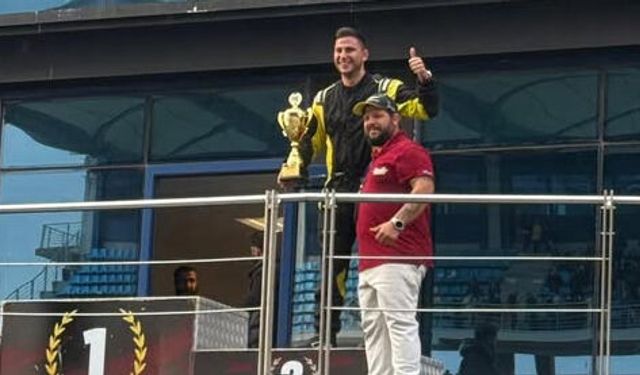 KKTOK Sporcusu Erol Özteknik Türkiye Drift Şampiyonası’nda podyuma çıktı