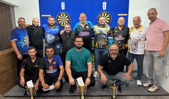 Geleneksel Noyanlar Darts Turnuvası Gazimağusa’da gerçekleşti