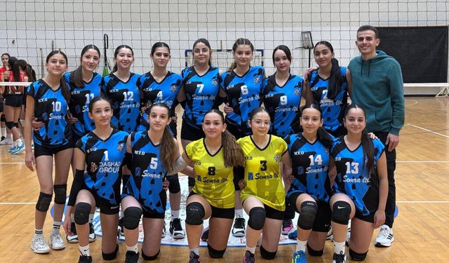 Voleybol U15 Kızlar Ligi’nde 2025-2026 sezonu oynanan başladı