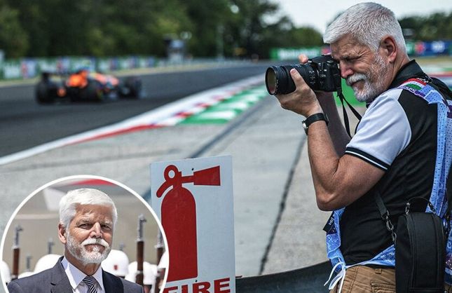 Formula 1'de ilginç anlar! Cumhurbaşkanı objektif başına geçti