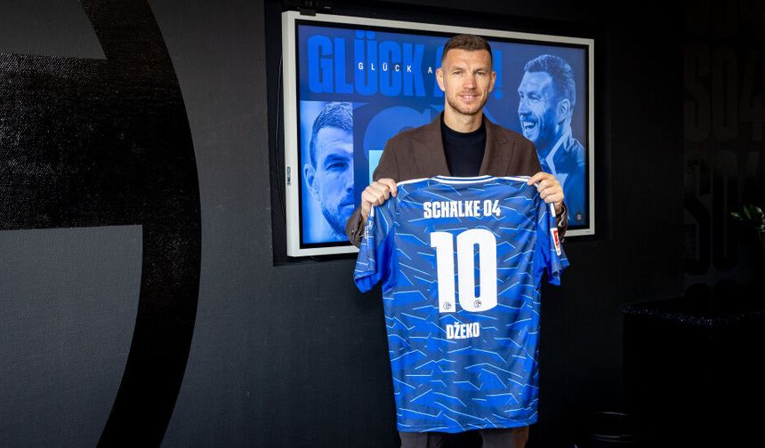 Schalke 04, Edin Dzeko'yu transfer etti!