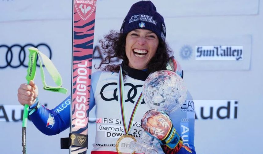 Brignone’den tarihi olimpiyat altını