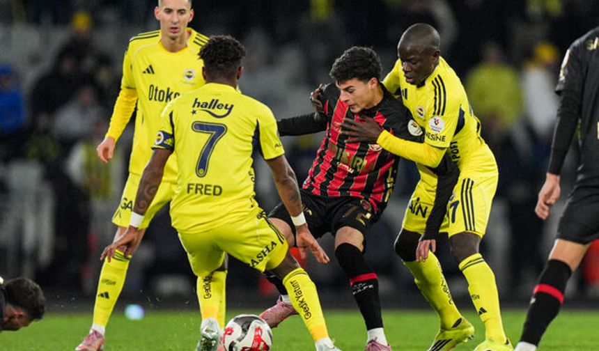 Fenerbahçe, Karagümrük'e 67 yıl sonra yenildi!