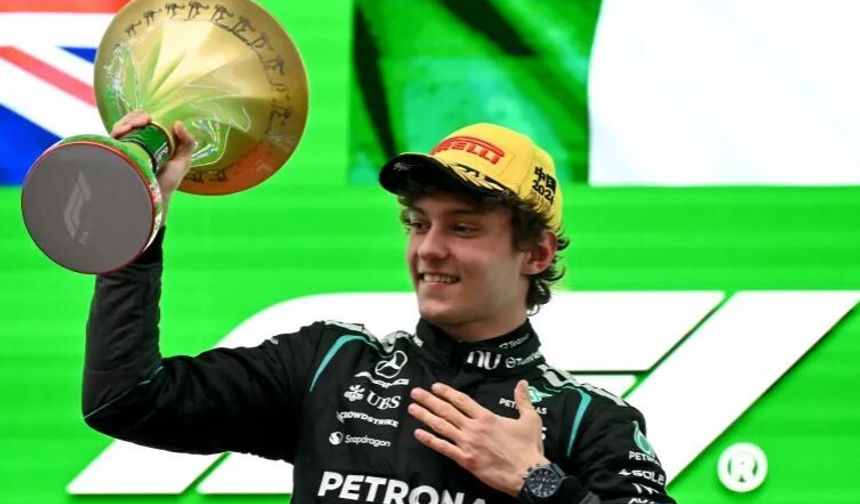 Çin GP'de tarihi zafer: Kazanan Kimi Antonelli!