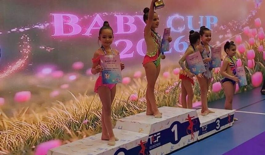 Minik Prenses İpek Erden’den uluslararası gümüş madalya