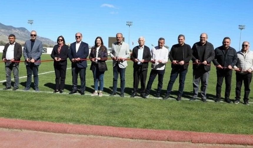 Sadık Cemil Stadı Doğal Çime Kavuştu!