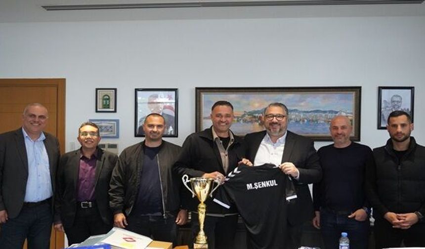 Şampiyon Karaoğlanoğlu’ndan Şenkul’a ziyaret