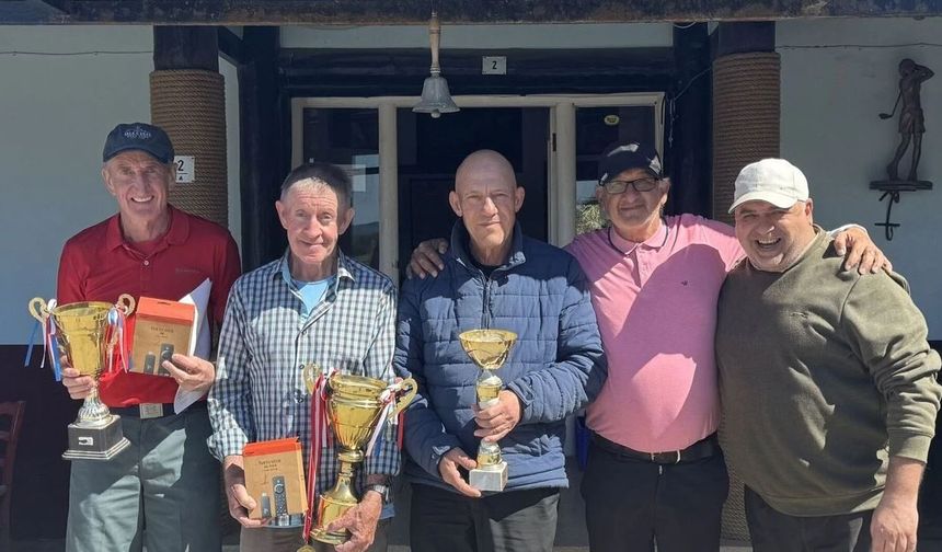 Wizardt Cup Golf Turnuvası şampiyonu Keith Goddard