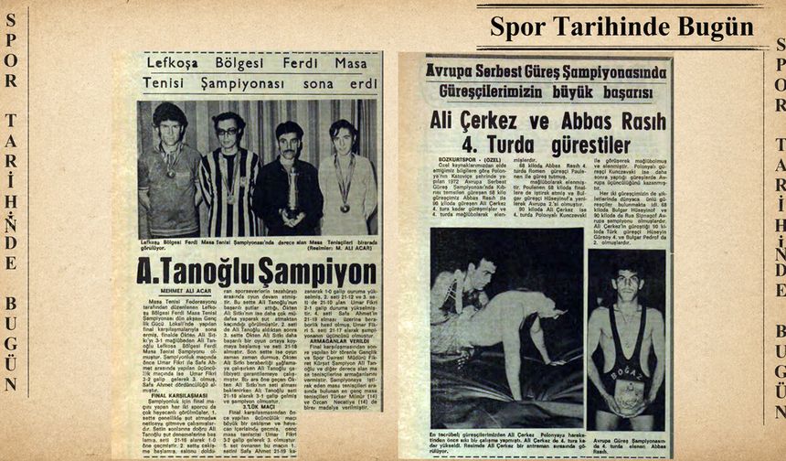 Kıbrıs Türk Spor tarihinde bügün  - 28 Nisan 1961