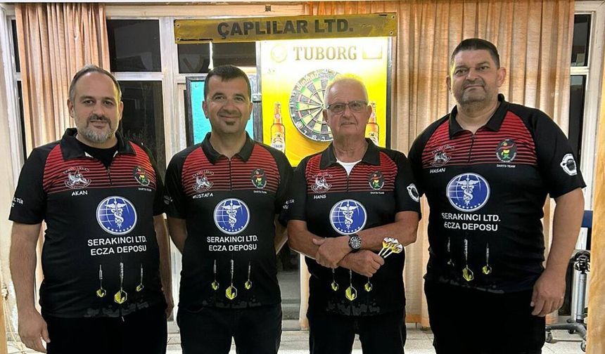 Darts Birinci Ligi’nde heyecan sürdü