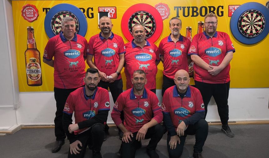 Darts Süper Ligi’nde 18. hafta heyecanı yaşandı