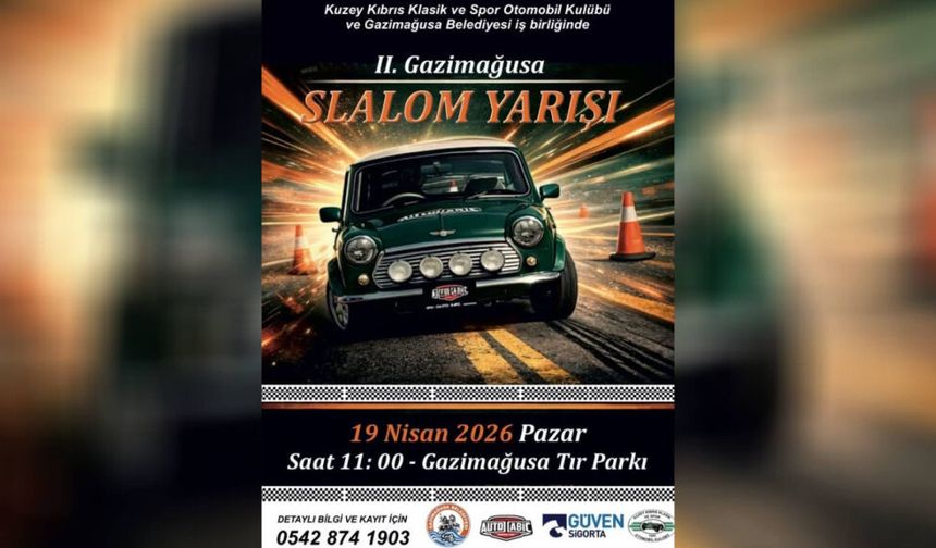 Gazimağusa Slalom Yarışı 19 Nisan’da Start Alıyor