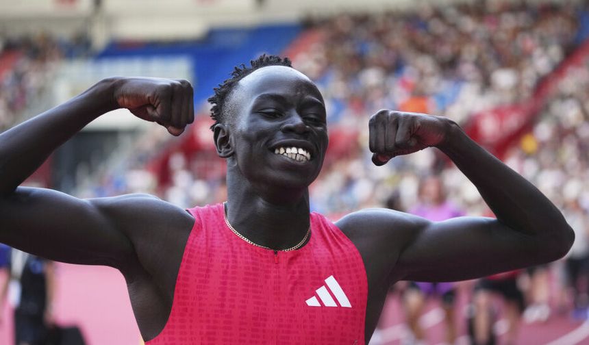 Gout Gout’tan 200 metrede tarihi derece!