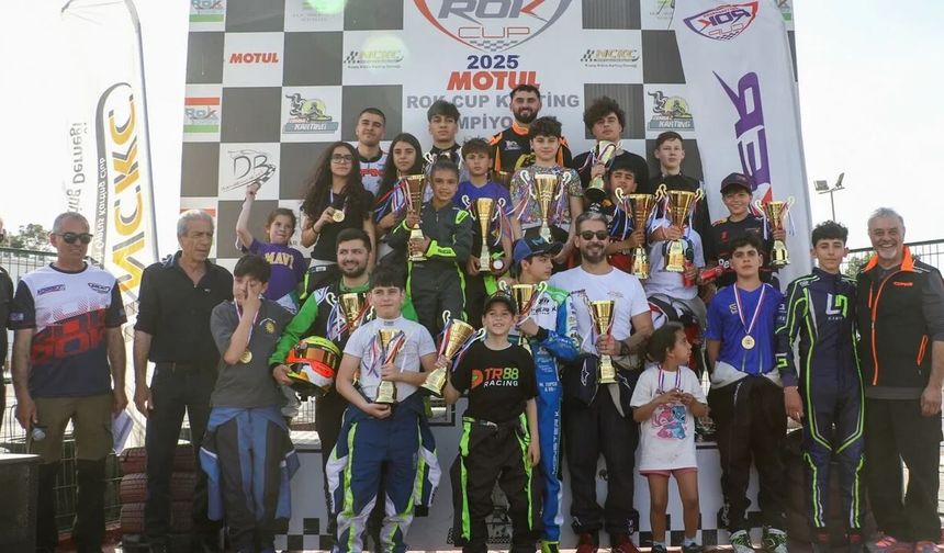 Kartingde Nefes Kesen Yarış! Şampiyonlar Belli Oldu