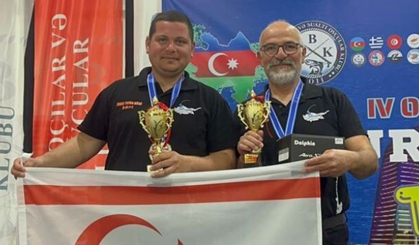 KKTC’ye Azerbaycan’da Gurur! Surf Casting’de Büyük Başarı