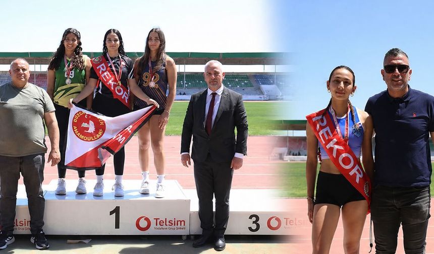 Liselerde Atletizm Heyecanı! Rekorlar ve Şampiyonluk Geldi